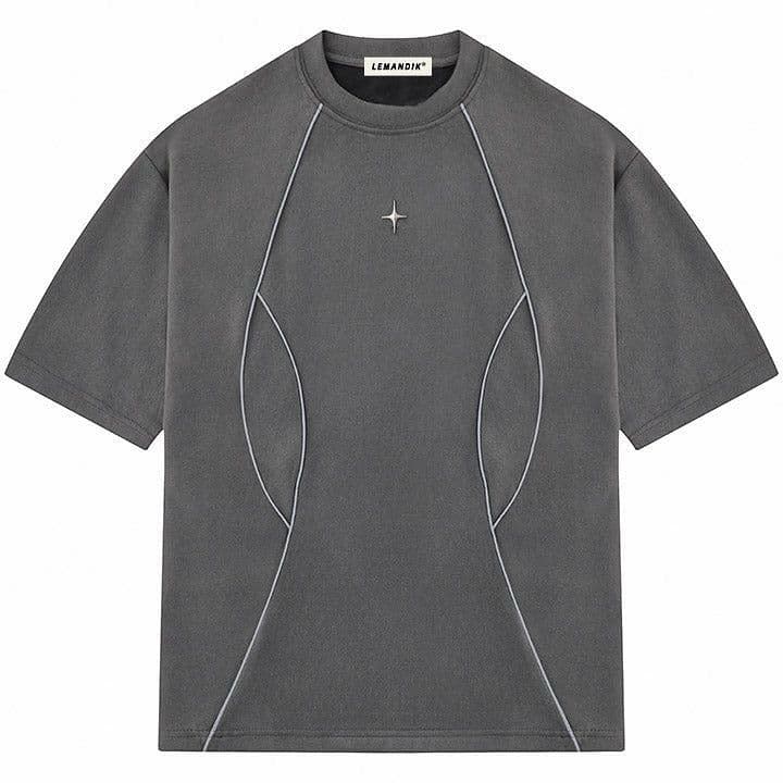 Film-like editorial tee portrait